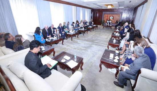 EU delegates call on PM Oli