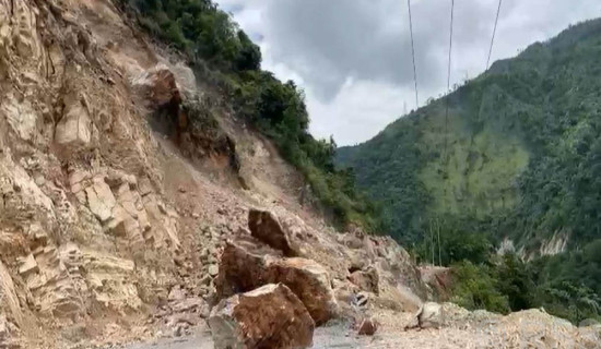 Kaligandaki Corridor remains blocked for traffic